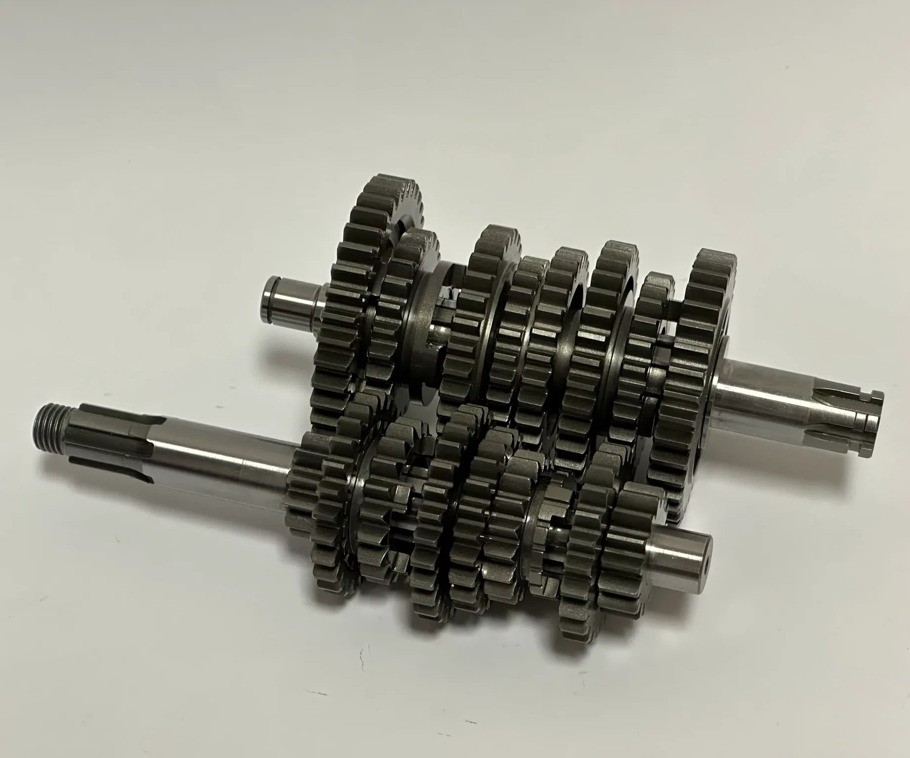 Derbi 50 8 Speed Transmission - view from above