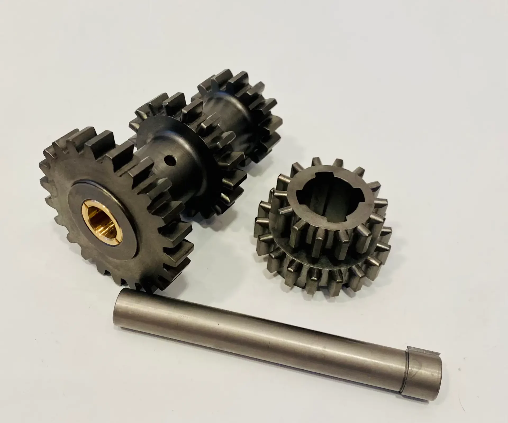 Indian Scout 101 Transmission - disassembled