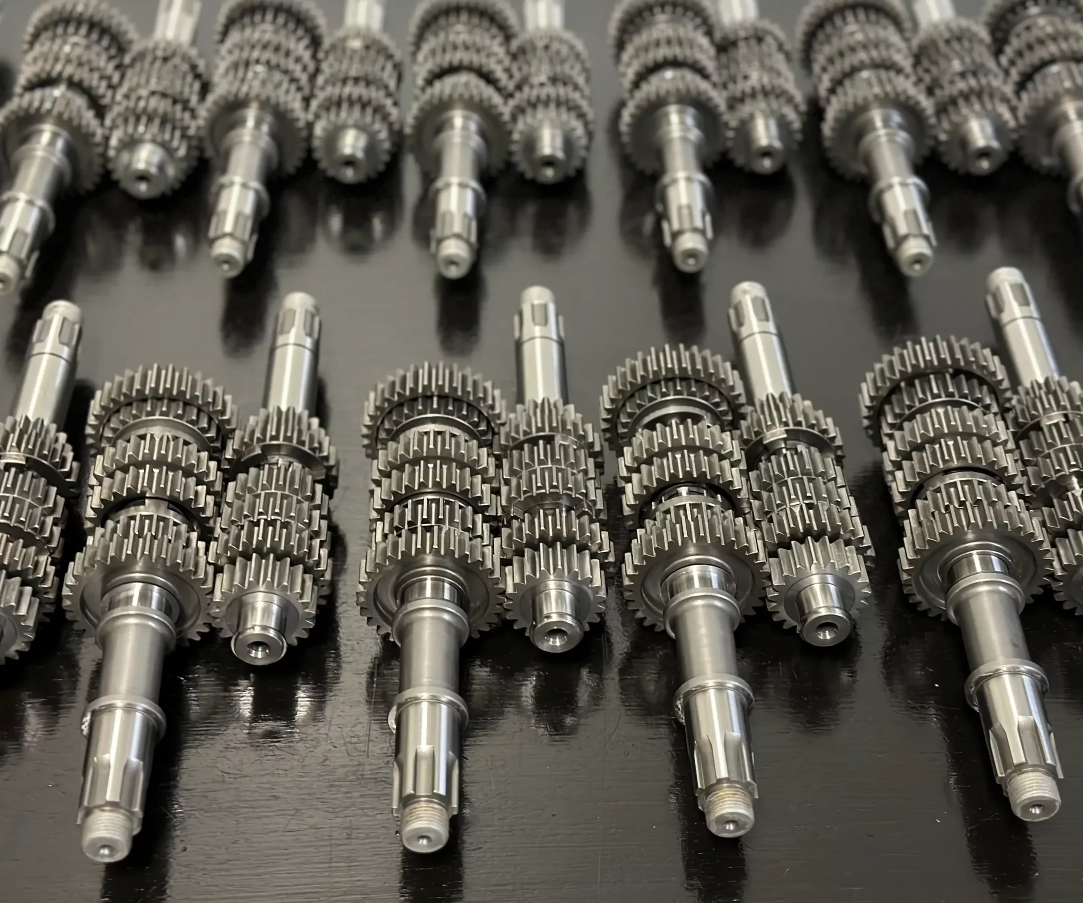 KR500 Transmission - top view of several transmissions