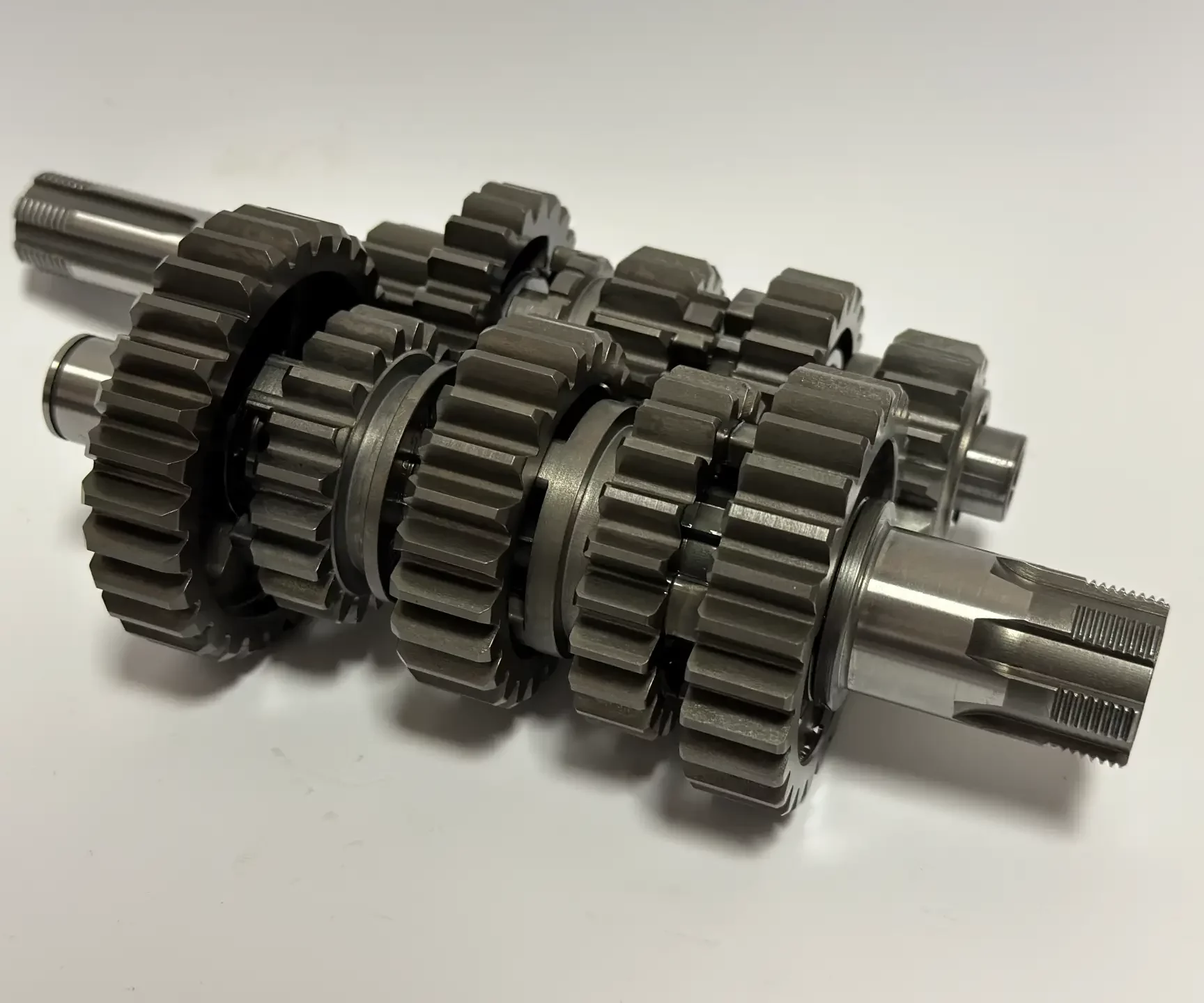 Suzuki LT500R transmission - left view