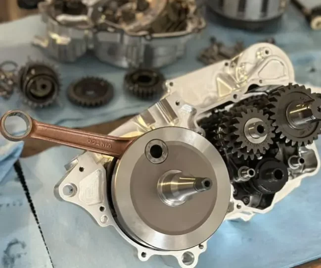 Kawasaki KX500 transmission - Two strokes