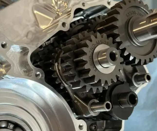 Kawasaki KX500 transmission - Two strokes