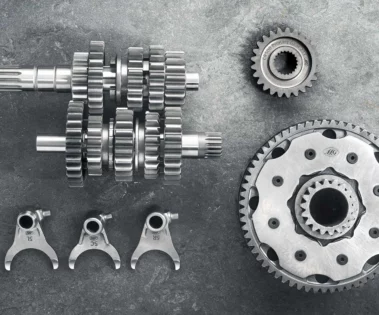 CR500 complete transmission and forks and clutch and primary drive gear