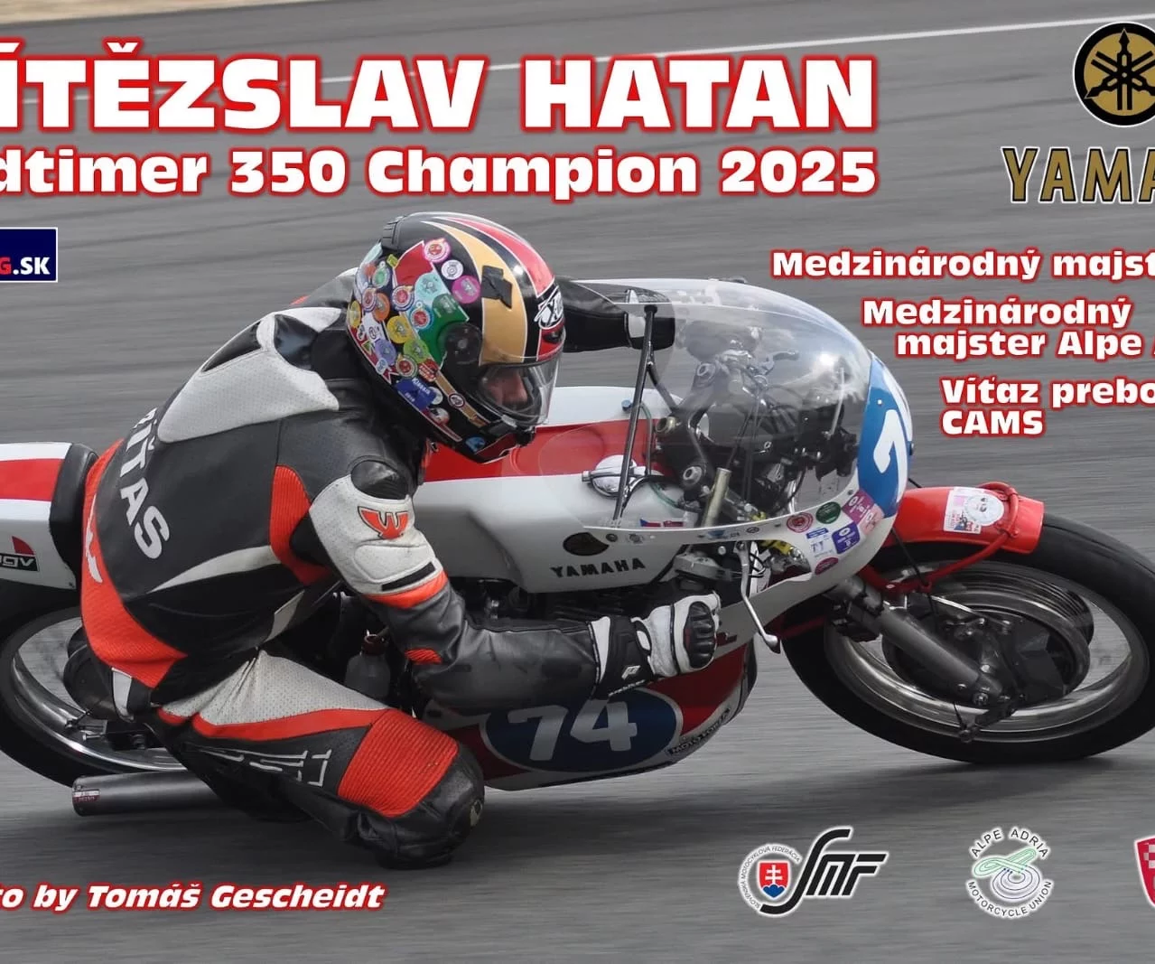 Vítězslav Hatan – Oldtimer 350 Champion 2025