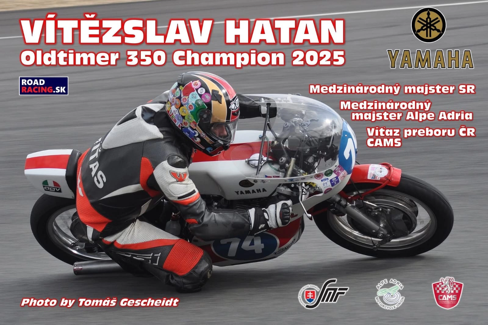Vítězslav Hatan – Oldtimer 350 Champion 2025
